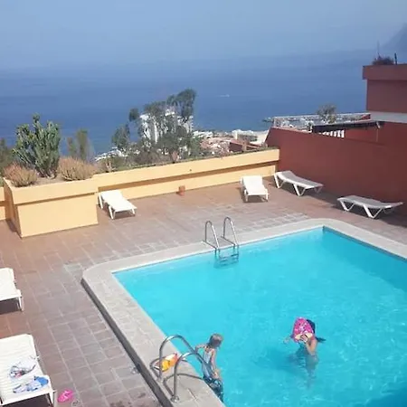 Sea View In Santiago Del Teide 55 M² Pool Apartament Puerto de Santiago (Tenerife)