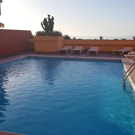 Sea View In Santiago Del Teide 55 M² Pool Apartment *